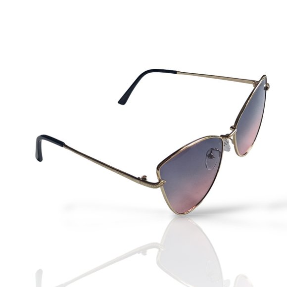 Fashion Oversized Vintage Style Cat Eye Sunglasses Summer Eyewear Shades - Picture 2 of 7